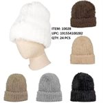 WOMENS WINTER FUZZY HAT