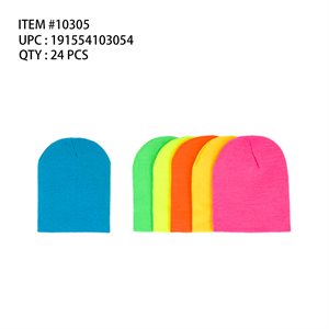 KIDS POM POM HAT FUR LINING