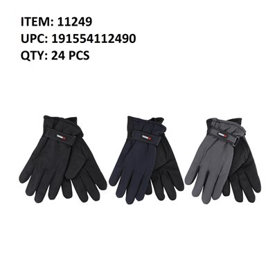 THERMAXXX MENS SKI GLOVES W / STRAP