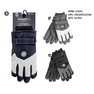 MENS INSULATED SKI TOUCH GLOVES