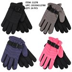 THERMAXXX GANTS DE SKI DOUBLEES FOURRURE AVEC GRIP ENFANTS