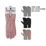 LADIES GLOVES W / FUR LINING