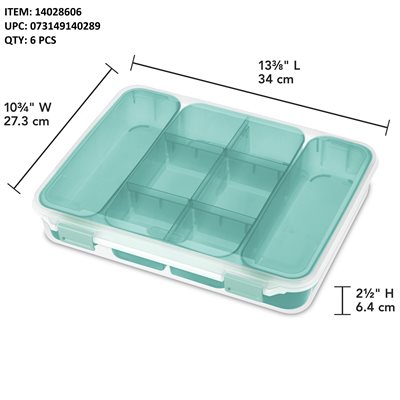 STERILITE DIVIDED CASE