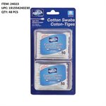 COTTON SWABS TRAVEL PACK 2PK