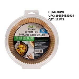 AIR FRYER PAPER LINER ROUND 16CM