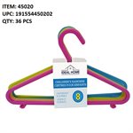 CHILDREN'S HANGERS 8PK ASST.