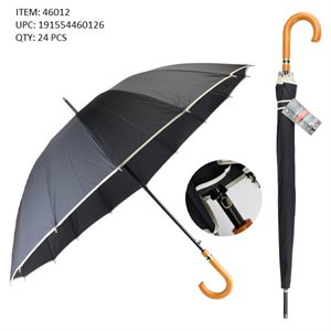 PARAPLUIE A LONG MANCHE EN BOIS