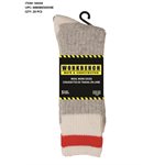 MEN 3PR WOOL WORK SOCKS GREY