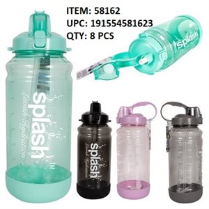 WATER BOTTLE WITH SILICONE BOTTOM 3700ML