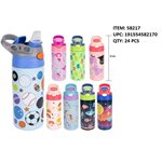 KIDS STAINLESS STEEL WATER BOTTLE 355ML