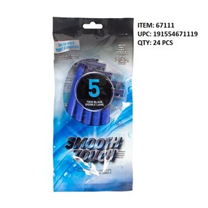 SMOOTH TOUCH RAZOR TWIN BLADE 5PK