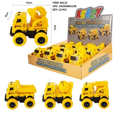 CONSTRUCTION TOY TRUCKS