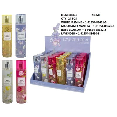 LOVE OF FLORALS BODY MIST