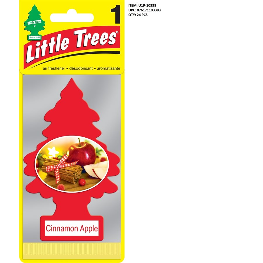LITTLE TREES 1PK CINNAMON APPLE