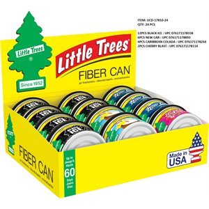 LITTLE TREES FIBER CAN DISPLAY 24PK
